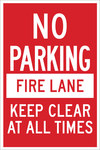 image of Brady B-555 Aluminum Rectangle White Parking Restriction, Permission & Information Sign - 12 in Width x 18 in Height - 124323