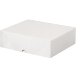 image of White Stationery Folding Cartons - 9.5 in x 8.625 in x 3 in - 3191