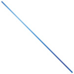 image of Blue Metallic Twist Ties - 5/32 in x 4 in - 15429