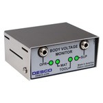 image of Desco Body Voltage Monitor - 2.4 in Length - 2.7 in Wide - 1.2 in Deep - 19241