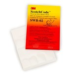 image of 3M ScotchCode SWB-2 Write-On Overlaminate - 1 3/4 in x 3/4 in - 49905