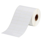 image of Brady THT-5-423-5-SC Die-Cut Printer Label Roll - 1 in x 1/2 in - Polyester - White - B-423 - 92084