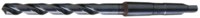 image of Cle-Line 1894 1 19/64 in Taper Shank Drill C20583 - Right Hand Cut - Radial 118° Point - Steam Oxide Finish - 14.25 in Overall Length - 8.625 in Spiral Flute - High-Speed Steel - #4 Morse Taper Shank