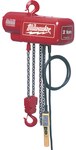 image of Milwaukee Red/Black Steel Electric Hoist - 06935