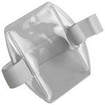 image of Menda Clear Arm Badge Holder - 4 5/16 in Overall Length - 4 in Width - MENDA 35061