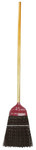 Weiler 703 Upright Broom - Brown Poly Bristle - 12 in Block - 55 in Overall Length - 70325