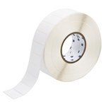 image of Brady THT-137-499-3 Die-Cut Printer Label Roll - 2 in x 1 in - Nylon - White - B-499 - 62370