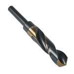image of Precision Twist Drill R56CO 57/64 in Reduced Shank Drill 5999886 - Right Hand Cut - Steam Tempered/Bronze Finish - 6 in Overall Length - 3 in Flute - Cobalt (HSS-E)