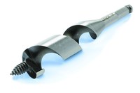 image of Lenox 1-1/8 in Ship Auger Bit 1456307A1816 - 7 1/2 in Overall Length - 5-5/16 in Flute - High-Speed Steel - Hex Shank