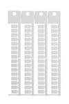 image of Brady 151223 Terminal Block - 6 mm x 10 mm - White - B-236 - 63716