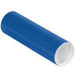 image of Blue Mailing Tubes - 2 in x 6 in - 4009
