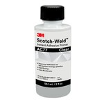 image of 3M Scotch-Weld AC77 Cyanoacrylate Adhesive Primer Clear Liquid 2 fl oz Bottle - 62728