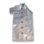 image of Chicago Protective Apparel Small Aluminized Rayon Heat-Resistant Coat - 50 in Length - 603-ARH SM