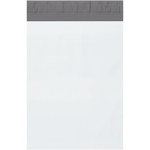 image of White Poly Mailers w/ Tear Strip - 9 in x 12 in - 3711