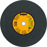 image of Dewalt Cutoff Wheel 26653 - Type 1 (Straight) - 14 in - Aluminum Oxide