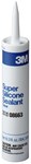 3M Silicone Sealant Clear Paste 0.1 gal Cartridge - 08663