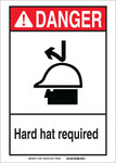image of Brady B-302 Polyester Rectangle PPE Sign - 7 in Width x 5 in Height - Laminated - 119360