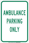 image of Brady B-555 Aluminum Rectangle White Parking Restriction, Permission & Information Sign - 12 in Width x 18 in Height - 129651