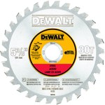 image of Dewalt Circular Saw Blade DWA7538 - 5 3/8 in Diameter - Titanium Carbide