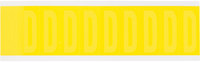 image of Brady 3440-BLANK Punctuation Label - Yellow - B-498 - 34450