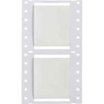 image of Brady PermaSleeve PS-1500-2-WT-J Die-Cut Printer Sleeve - 2 in x 2.433 in - Polyolefin - White - B-342 - 90575