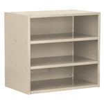 image of Akro-Mils Akrodrawers AD1811P62 Super Modular Cabinet - Putty - 18 in x 11 in x 16 1/2 in - AD1811P62 CLEAR