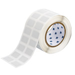 image of Brady Permashield THT-22-428-2 Die-Cut Printer Label Roll - 1.25 in x 0.75 in - Polyester - Silver - B-428 - 30144