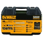 image of Dewalt DWMT19259 Combination Socket Set - Chrome Vanadium Steel - 1/4 in Drive - 92599