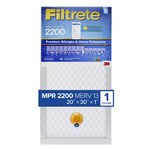 image of 3M Filtrete Premium Allergen & Home Pollutants 20 in x 30 in x 1 in S-EA22-4 MERV 13, 2200 MPR Air Filter - 08231