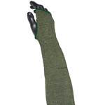 image of PIP Cut-Resistant Arm Sleeve S13ATAFR/4HA-EW-ES6T S13ATAFR/4HA-EW-ES6-18T - Size 18 in - Green - 39289