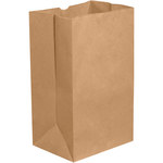 image of Kraft Grocery Bags - 7 in x 12 in x 17 in - SHP-3996