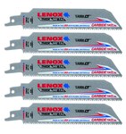 image of Lenox Lazer CT Reciprocating Saw Blade 2014223 - 8 TPI - 1 in Width x.050 in Thick - Carbide Tipped
