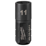 image of Milwaukee INSIDER 49-16-1611 6 point M11 Box Ratchet Socket - High Carbon Steel - 0.65 in Length - 77154