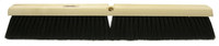 Weiler Vortec Pro 448 Push Broom Kit - Hardwood 60 in Handle - Black Tampico Medium 3 in Bristle - 18 in Hardwood Block - 44853
