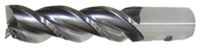 image of Cleveland End Mill C40365 - 1 in - High-Performance High-Speed Steel (HSS-E PM) - 3 Flute - 1 in Straight w/ Weldon Flats Shank