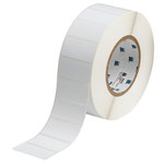 image of Brady THT-17-351-3 Die-Cut Printer Label Roll - 2 in x 1 in - Vinyl - White - B-351 - 20822