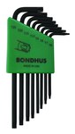 image of Bondhus ProGuard Long Arm Torx Tip L-Wrench Set 31832
