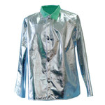 image of Chicago Protective Apparel Small Aluminized PBI Blend Heat-Resistant Jacket - 30 in Length - 600-APBI SM