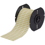 image of Brady UltraTemp 133789 Die-Cut Printer Label Roll - 0.75 in x 0.25 in - Polyimide - Amber - B-724 - 91064