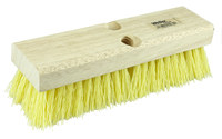 image of Weiler 444 Scrub Brush - Polypropylene - 10 in - Yellow - 44434