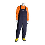 image of PIP 9100-21731 Blue 2XL Ultrasoft Fire-Resistant Overalls - Fits 52 to 54 in Chest - 25 cal/cm2 Protection Value ARC Thermal Protection Value 25 cal/cm2 - 32 in Inseam - 616314-35903