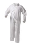 image of Kimberly-Clark Kleenguard Disposable General Purpose & Work Coveralls A35 38918 - Size Large - White