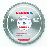image of Lenox Metal Cutting Circular Saw Blade 21886ST100052CT - 10 in Diameter - Titanium Carbide