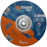 image of Weiler Tiger Zirc Grinding Wheel 58082 - 9 in - Zirconium - 24 - T
