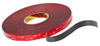 image of 3M 4611 Gray VHB Tape - 1 in Width x 36 yd Length - 45 mil Thick