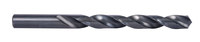 image of Precision Twist Drill 0.238 in R15 Jobber Drill 5998732 - Right Hand Cut - Steam Tempered Finish - 4 in Overall Length - 4 x D Flute - High-Speed Steel