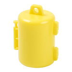 image of Brady Prinzing Yellow Electrical Plug Lockout PLO21 - 754473-45841