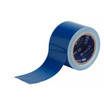 image of Brady GuideStripe Blue Marking Tape - 3 in Width x 100 ft Length - 0.004 in Thick - 64916