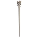 image of Milwaukee 1-1/2 in SDS-Max Tunnel Bit 48-20-5302 - 22 in Overall Length - 2 in Flute - Carbide Tipped - SDS-Max Shank