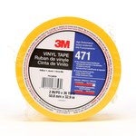 image of 3M 471 Yellow Marking Tape - 2 in Width x 36 yd Length - 5.2 mil Thick - 68856